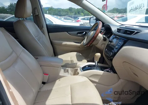 2015 Nissan Rogue Sv from USA, damaged, VIN KNMAT2MT6FP557104